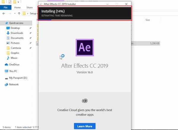 adobe after effects 2019
