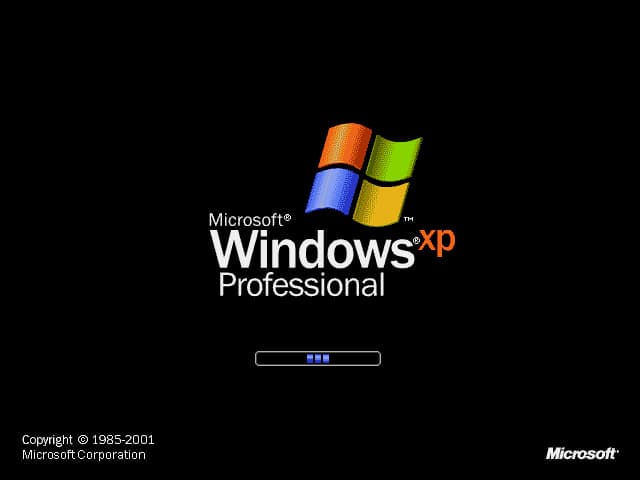 Yêu cầu cấu hình tải Windows XP ISO