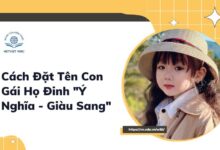 đặt tên con gái họ Đinh
