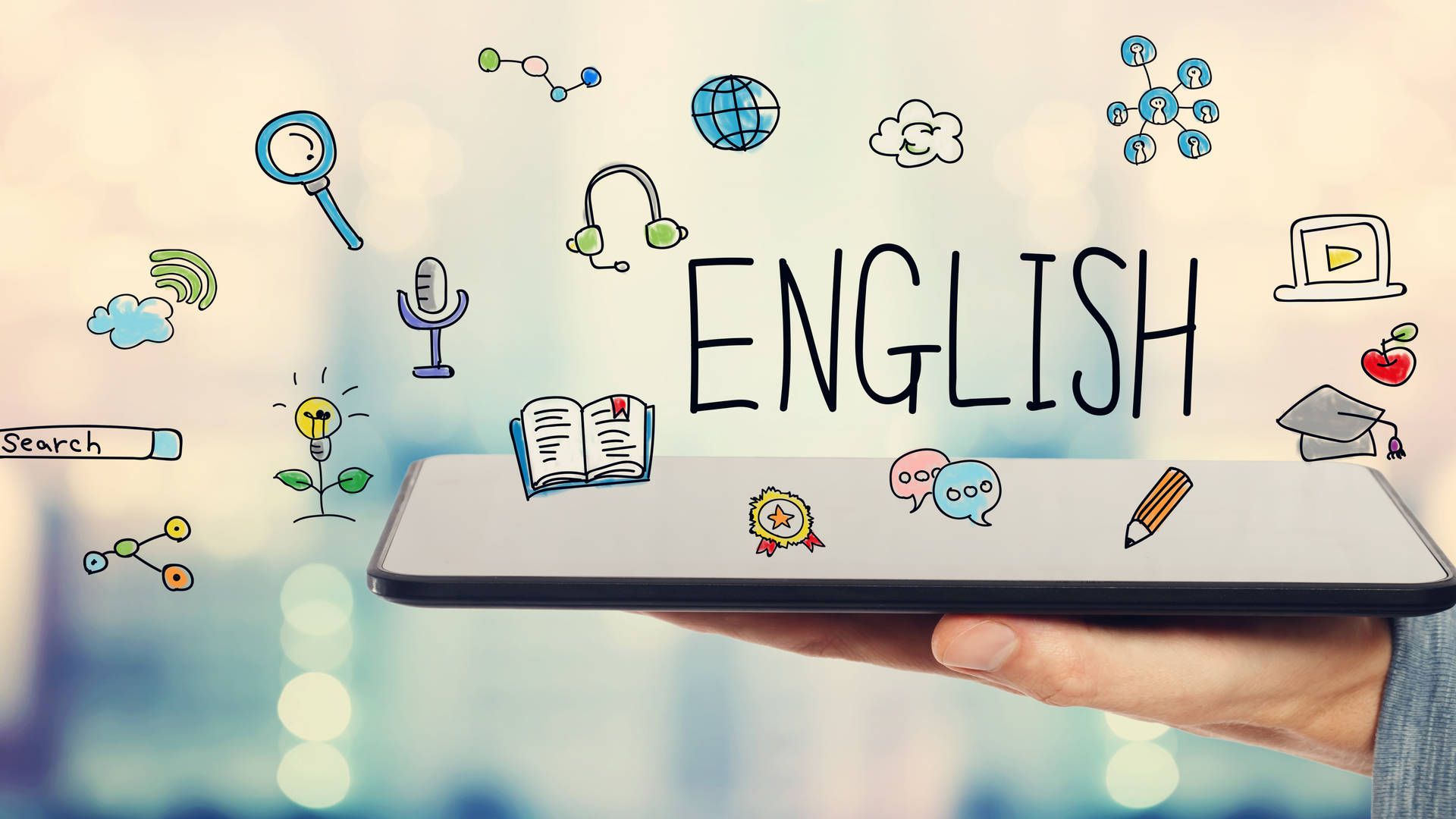 how to learn english easily at home