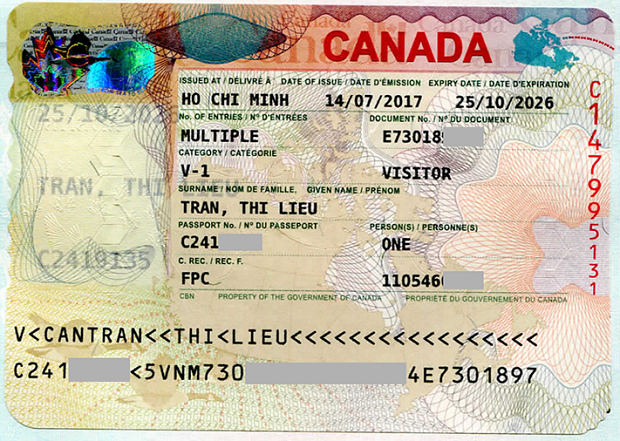 Visa Canada có nhiều loại khác nhau.