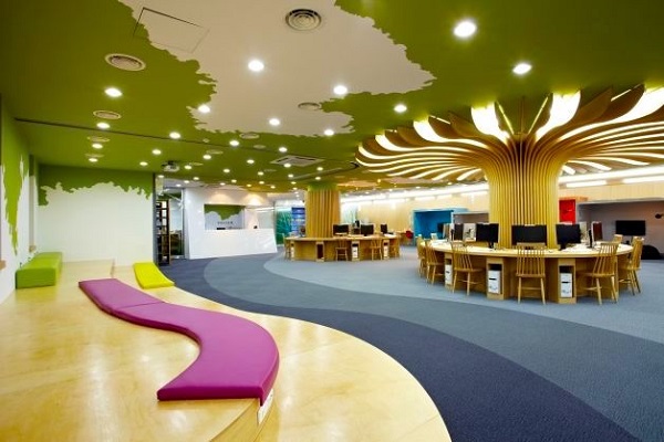 Thư viện và khu tự học cho sinh viên Đại học Mokwon