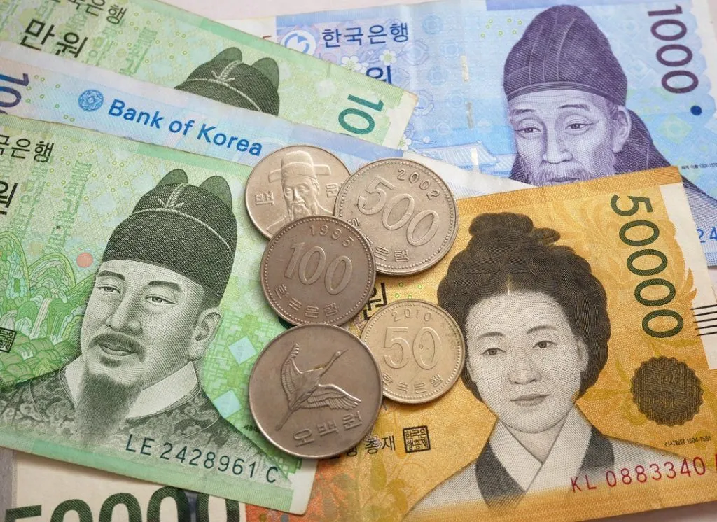 Bạn cần đổi tiền sang đồng Won Hàn Quốc khi đi du lịch Hàn Quốc
