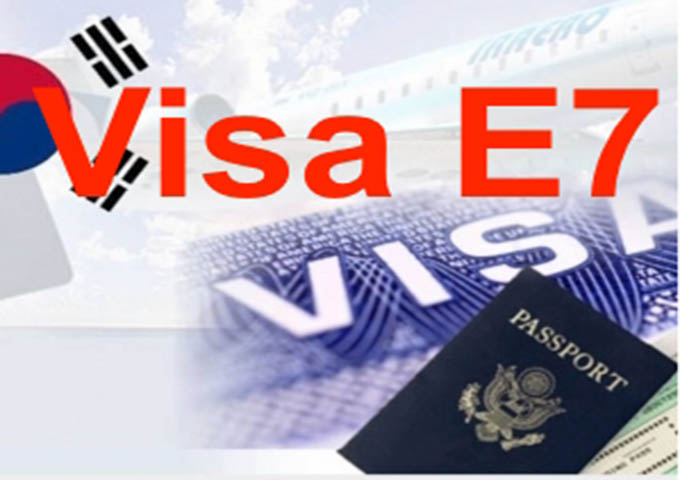 Visa E7 Hàn Quốc dành cho đối tượng nào? Thời h...